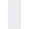 Pricing Tilt-and-Turn 750x1750 mm REHAU OPTIMUM EURO-DESIGN 70 RAL 9016 Traffic white two-sided