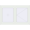 Pricing Tilt-and-Turn 1400x900 mm REHAU OPTIMUM EURO-DESIGN 70 RAL 9016 Traffic white two-sided