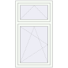 Pricing Tilt-and-Turn 800x1440 mm REHAU OPTIMUM EURO-DESIGN 70 RAL 9016 Traffic white two-sided