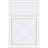 Pricing Tilt-and-Turn 980x1450 mm REHAU BRILLANT DESIGN RAL 9016 Traffic white two-sided