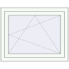 Pricing Tilt-and-Turn 870x700 mm REHAU OPTIMUM EURO-DESIGN 70 RAL 9016 Traffic white two-sided