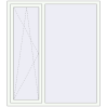 Pricing Tilt-and-Turn 1480x1680 mm REHAU OPTIMUM EURO-DESIGN 70 RAL 9016 Traffic white two-sided