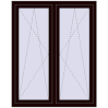 Ustalenie cen Okna skrzydłowe 1185x1490 mm REHAU ENERGY-SAVING SYNEGO MD CHOCOLATE_BROWN dwustronny