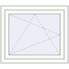 Pricing Tilt-and-Turn 800x700 mm REHAU OPTIMUM EURO-DESIGN 70 RAL 9016 Traffic white two-sided