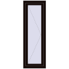 Pricing Tilt-and-Turn 500x1500 mm REHAU OPTIMUM EURO-DESIGN 70 BLACK_BROWN two-sided