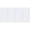 Pricing Tilt-and-Turn 4000x2000 mm REHAU ENERGY-SAVING SYNEGO MD RAL 9016 Traffic white two-sided