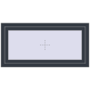 Pricing Tilt-and-Turn 1200x600 mm REHAU OPTIMUM EURO-DESIGN 70 ANTHRACITE_GREY_STRUKTURAL two-sided