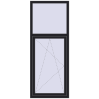 Pricing Tilt-and-Turn 800x2000 mm REHAU ENERGY-SAVING SYNEGO MD BLACK_ULTI-MATT external