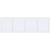 Pricing Tilt-and-Turn 3600x1100 mm REHAU OPTIMUM EURO-DESIGN 70 RAL 9016 Traffic white two-sided
