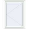Pricing Tilt-and-Turn 900x1200 mm REHAU OPTIMUM EURO-DESIGN 70 RAL 9016 Traffic white two-sided