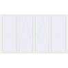 Pricing Tilt-and-Turn 3810x2210 mm REHAU BRILLANT DESIGN RAL 9016 Traffic white two-sided