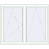 Pricing Tilt-and-Turn 1750x1450 mm REHAU OPTIMUM EURO-DESIGN 70 RAL 9016 Traffic white two-sided