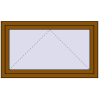 Pricing Tilt-and-Turn 1200x700 mm REHAU ENERGY-SAVING SYNEGO MD GOLDEN OAK external