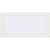 Ustalenie cen Okna skrzydłowe 1800x900 mm ALU STANDARD 72 RAL 9016 Traffic white dwustronny