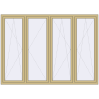 Pricing Tilt-and-Turn 2500x1800 mm ALU STANDARD 72 RAL 1000 Green beige two-sided