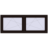 Pricing Tilt-and-Turn 1770x710 mm REHAU ENERGY-SAVING SYNEGO MD BLACK_BROWN two-sided