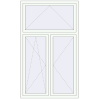 Pricing Tilt-and-Turn 1250x2100 mm REHAU OPTIMUM EURO-DESIGN 70 RAL 9016 Traffic white two-sided