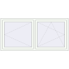Pricing Tilt-and-Turn 1840x880 mm REHAU OPTIMUM EURO-DESIGN 70 RAL 9016 Traffic white two-sided