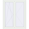 Pricing Tilt-and-Turn 1200x1500 mm KORSA RENOVATION REHAU EURO 70
