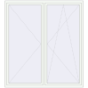 Pricing Tilt-and-Turn 2000x2200 mm KORSA ENERGY-SAVING REHAU SYNEGO MD