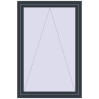 Ustalenie cen Okna skrzydłowe 1000x1500 mm REHAU OPTIMUM EURO-DESIGN 70 ANTHRACITE_GREY_STRUKTURAL dwustronny