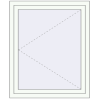 Pricing Tilt-and-Turn 940x1140 mm REHAU OPTIMUM EURO-DESIGN 70 RAL 9016 Traffic white two-sided