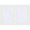 Pricing Tilt-and-Turn 1900x1300 mm REHAU OPTIMUM EURO-DESIGN 70 RAL 9016 Traffic white two-sided