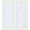 Pricing Tilt-and-Turn 1130x1320 mm REHAU OPTIMUM EURO-DESIGN 70 RAL 9016 Traffic white two-sided