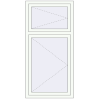 Pricing Tilt-and-Turn 820x1660 mm REHAU OPTIMUM EURO-DESIGN 70 RAL 9016 Traffic white two-sided