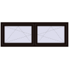 Pricing Tilt-and-Turn 1770x635 mm REHAU ENERGY-SAVING SYNEGO MD BLACK_BROWN two-sided