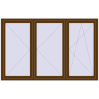 Pricing Tilt-and-Turn 2200x1400 mm REHAU OPTIMUM EURO-DESIGN 70 WALNUT external