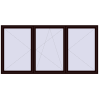 Pricing Tilt-and-Turn 3000x1500 mm REHAU OPTIMUM EURO-DESIGN 70 CHOCOLATE_BROWN two-sided