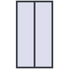 Pricing Tilt-and-Turn 1100x2000 mm REHAU ENERGY-SAVING SYNEGO MD ANTHRACITE_GREY_STRUKTURAL two-sided