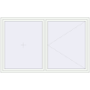 Pricing Tilt-and-Turn 2400x1500 mm REHAU ENERGY-SAVING SYNEGO MD RAL 9016 Traffic white two-sided