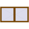 Pricing Tilt-and-Turn 2200x1200 mm REHAU ENERGY-SAVING SYNEGO MD GOLDEN OAK external