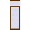 Pricing Tilt-and-Turn 900x2500 mm REHAU ENERGY-SAVING SYNEGO MD WALNUT two-sided