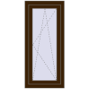 Pricing Tilt-and-Turn 520x1150 mm REHAU OPTIMUM EURO-DESIGN 70 DARK_OAK two-sided