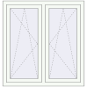 Ustalenie cen Okna skrzydłowe 1050x1145 mm REHAU ENERGY-SAVING SYNEGO MD RAL 9016 Traffic white dwustronny
