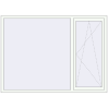 Pricing Tilt-and-Turn 2000x1450 mm REHAU ENERGY-SAVING SYNEGO MD RAL 9016 Traffic white two-sided