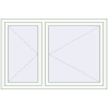 Pricing Tilt-and-Turn 1500x1000 mm REHAU OPTIMUM EURO-DESIGN 70 RAL 9016 Traffic white two-sided