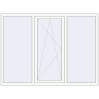 Pricing Tilt-and-Turn 1900x1400 mm REHAU ENERGY-SAVING SYNEGO MD RAL 9016 Traffic white two-sided