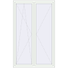 Pricing Tilt-and-Turn 1440x2300 mm REHAU OPTIMUM EURO-DESIGN 70 RAL 9016 Traffic white two-sided