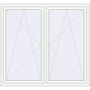 Pricing Tilt-and-Turn 1700x1550 mm REHAU ENERGY-SAVING SYNEGO MD RAL 9016 Traffic white two-sided