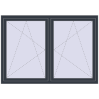 Pricing Tilt-and-Turn 1770x1235 mm REHAU ENERGY-SAVING SYNEGO MD ANTHRACITE_GREY_STRUKTURAL external