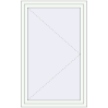 Pricing Tilt-and-Turn 1000x1600 mm REHAU OPTIMUM EURO-DESIGN 70 RAL 9016 Traffic white two-sided