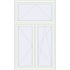 Pricing Tilt-and-Turn 1200x2000 mm REHAU OPTIMUM EURO-DESIGN 70 RAL 9016 Traffic white two-sided