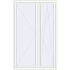Pricing Okna skrzydłowe 1400x2200 mm REHAU OPTIMUM EURO-DESIGN 70 RAL 9016 Traffic white dwustronny