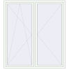 Pricing Tilt-and-Turn 1800x2000 mm KORSA ENERGY-SAVING REHAU SYNEGO MD