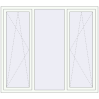 Pricing Tilt-and-Turn 1800x1600 mm REHAU ENERGY-SAVING SYNEGO MD RAL 9016 Traffic white two-sided