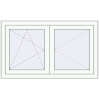 Pricing Tilt-and-Turn 1200x700 mm REHAU OPTIMUM EURO-DESIGN 70 RAL 9016 Traffic white two-sided